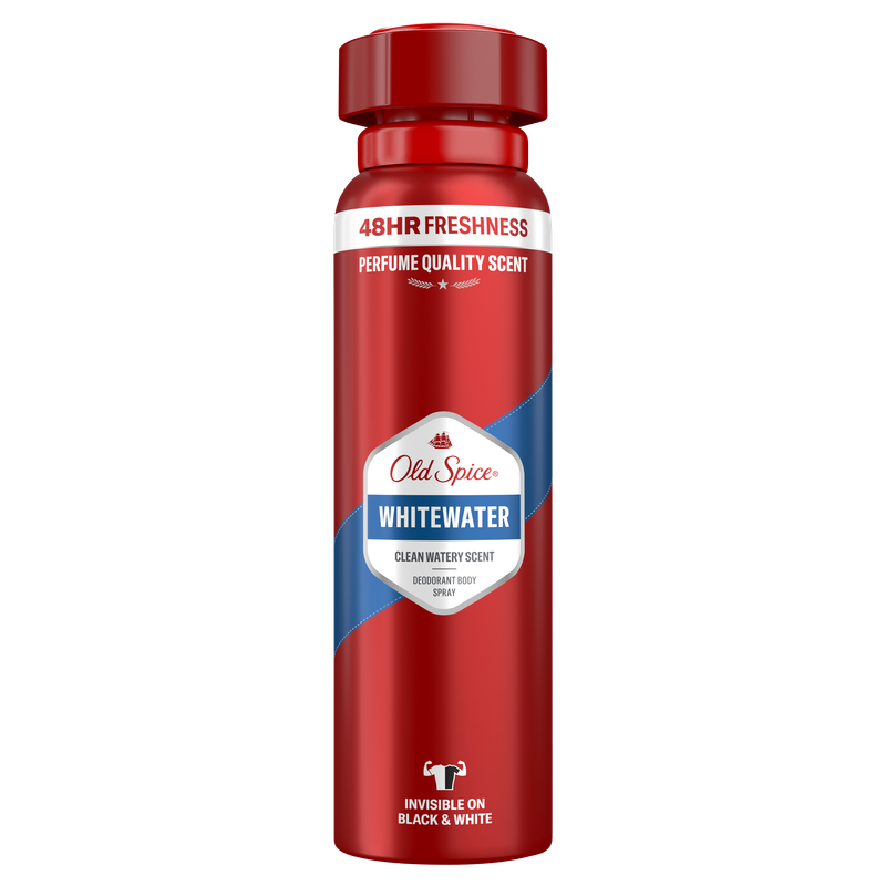 Old Spice Dezodorant do ciała w aerozolu Whitewater 150 ml